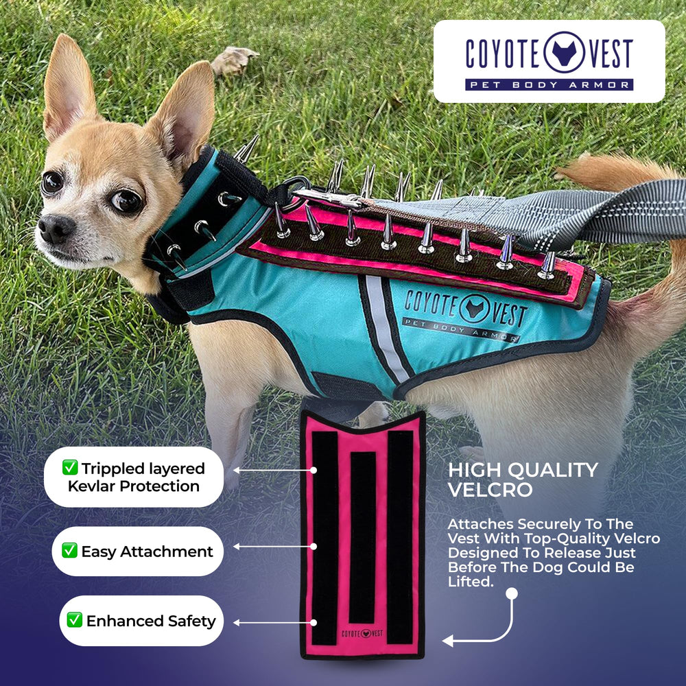 Diseño ligero y resistente HawkShield en chaleco CoyoteVest