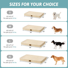 COZY KISS cama ortopédica, capa impermeable que protege la espuma ante derrames.