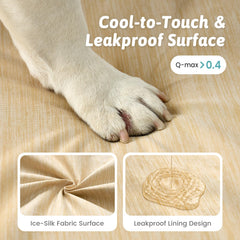 COZY KISS cama grande para perros, interior de espuma para descanso equilibrado.