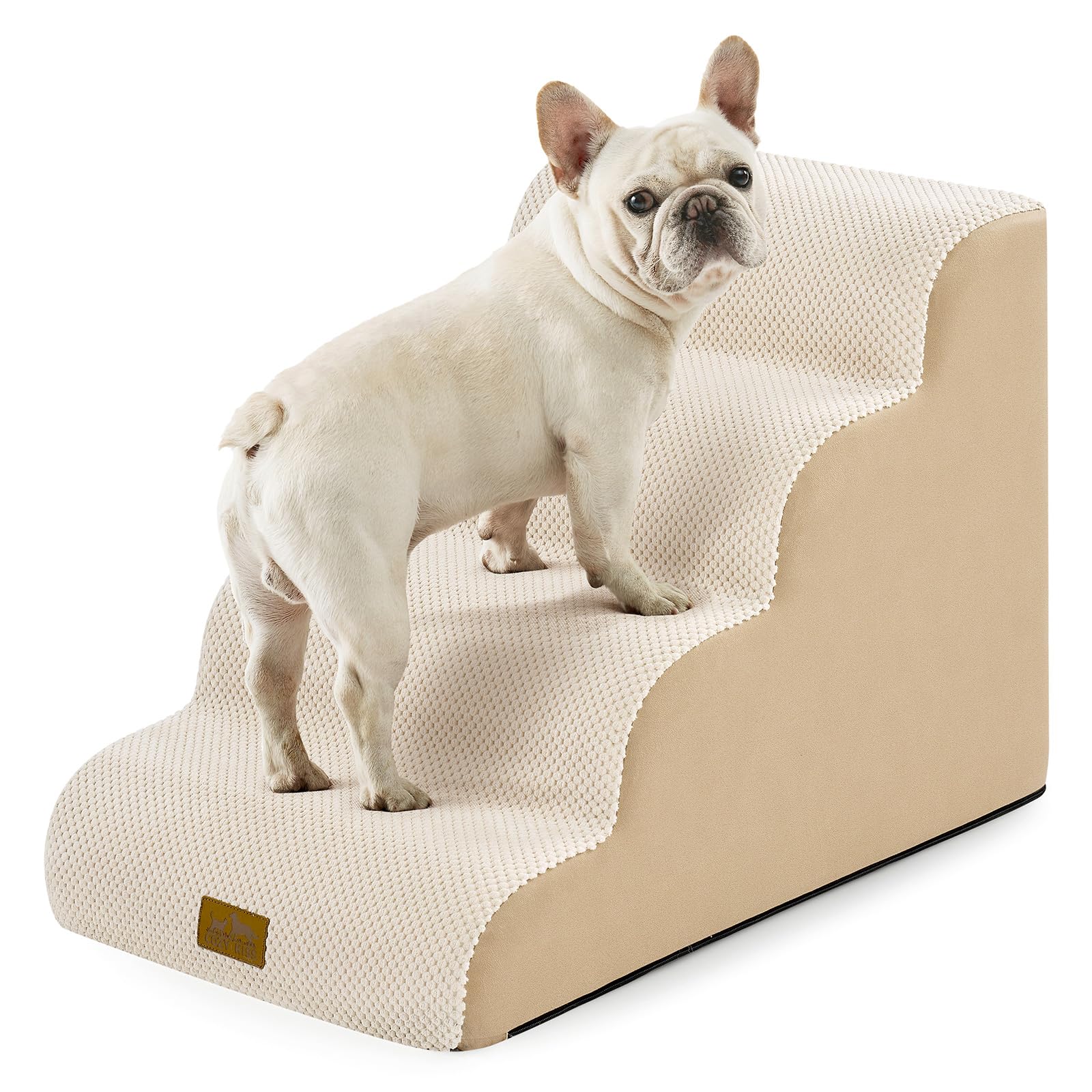 COZY KISS escaleras curvas para perros pequeños facilitan subir al sofá