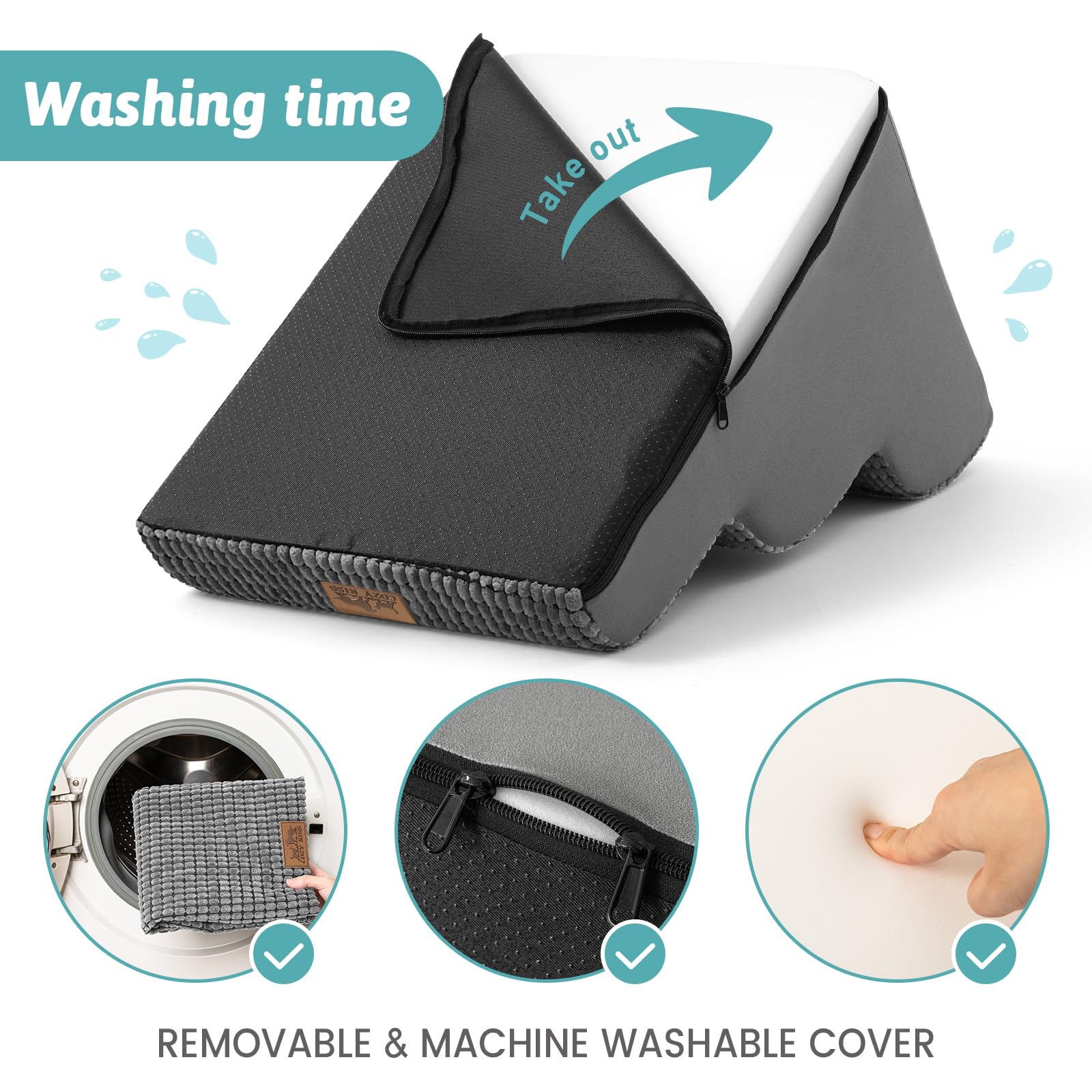 COZY KISS superficie impermeable para evitar filtraciones durante el uso