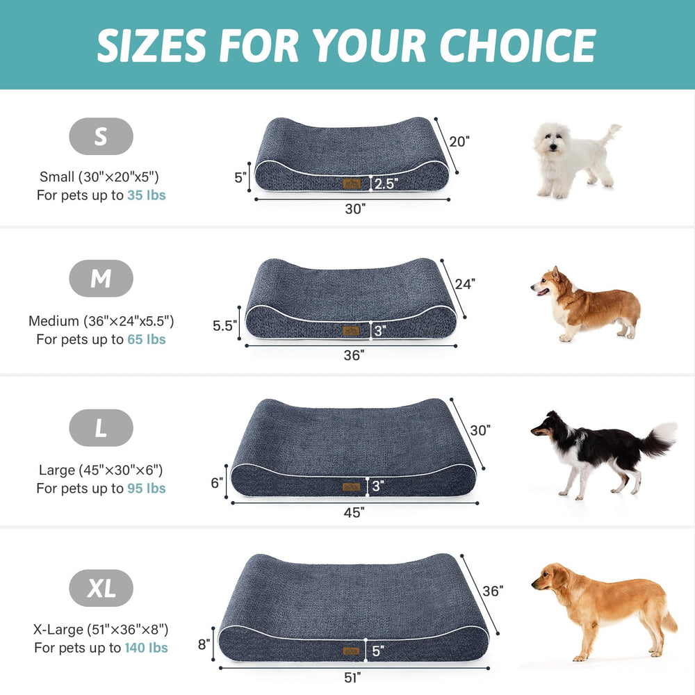 Funda desmontable lavable de COZY KISS para cama de perro XL