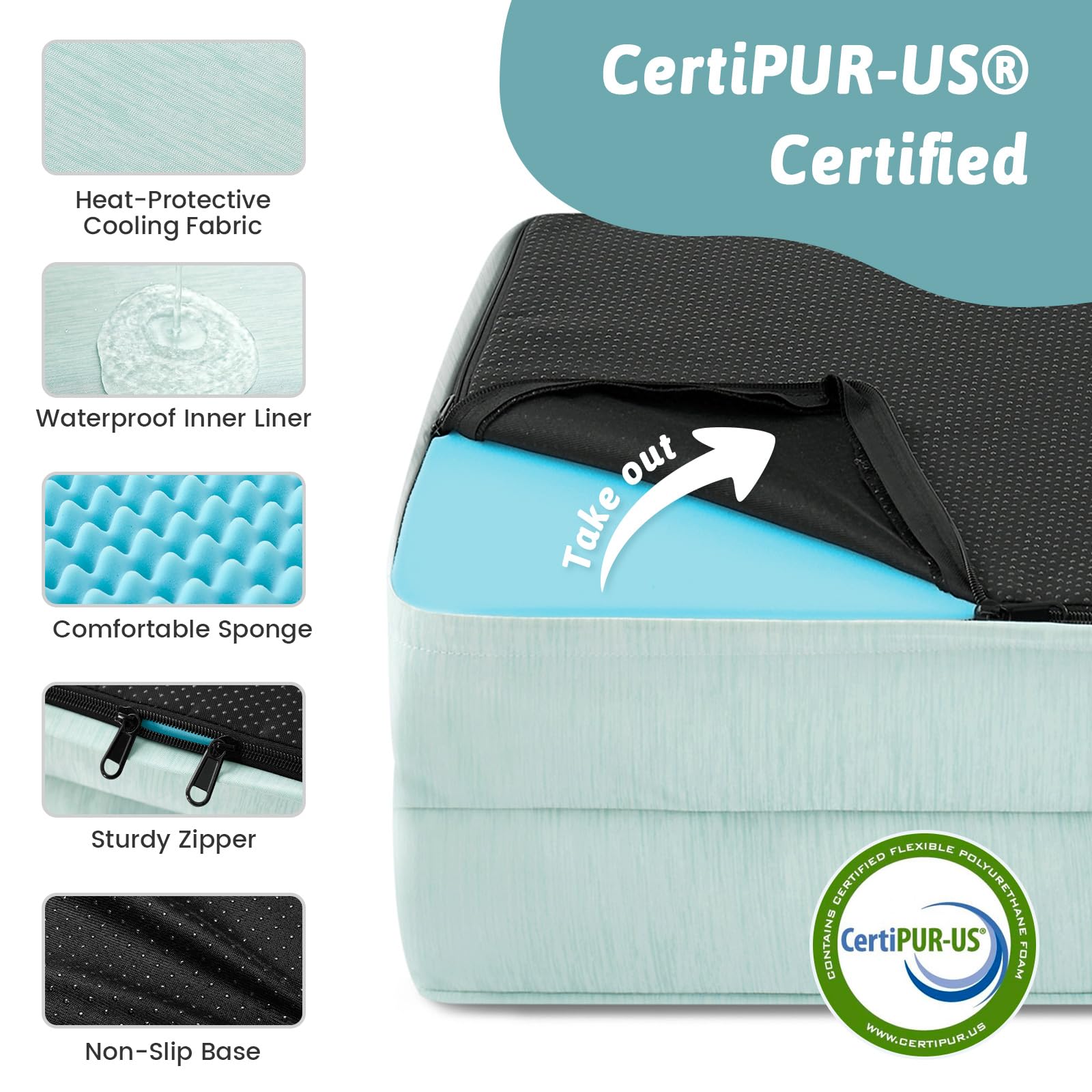 COZY KISS ideal para coche: perfecta para viajes de verano y maletero