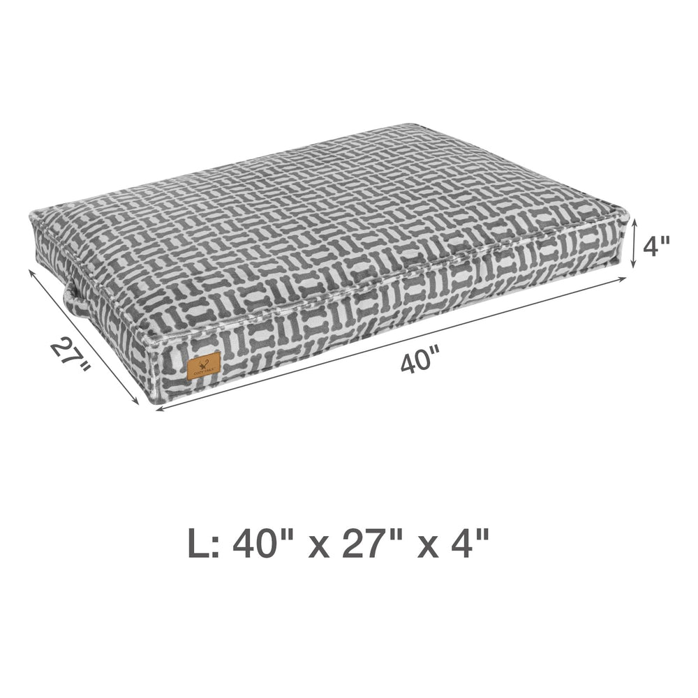 Cama Cozy Tails, diseño doble cara con lino frío para climas cálidos.