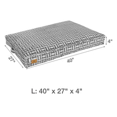 Cama Cozy Tails, diseño doble cara con lino frío para climas cálidos.