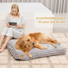 Cama Cozy Tails con funda exterior desmontable y lavable.