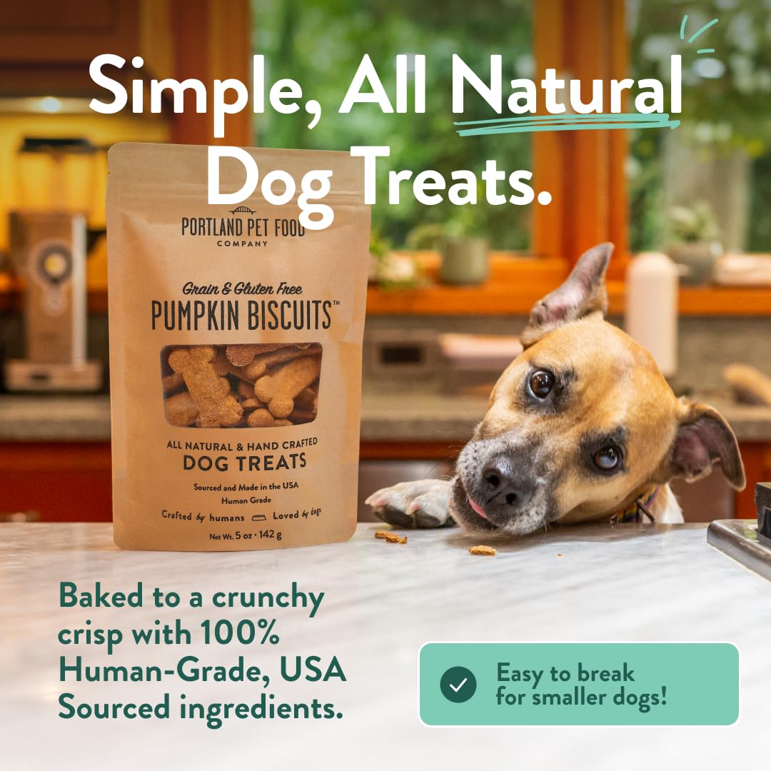CRAFTED BY HUMANS empaque 3-pack de galletas, aptas para todas las tallas de perros