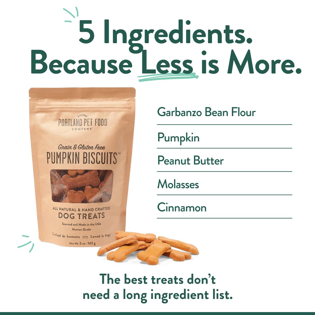 CRAFTED BY HUMANS galletas sin granos para perros amantes del sabor calabaza