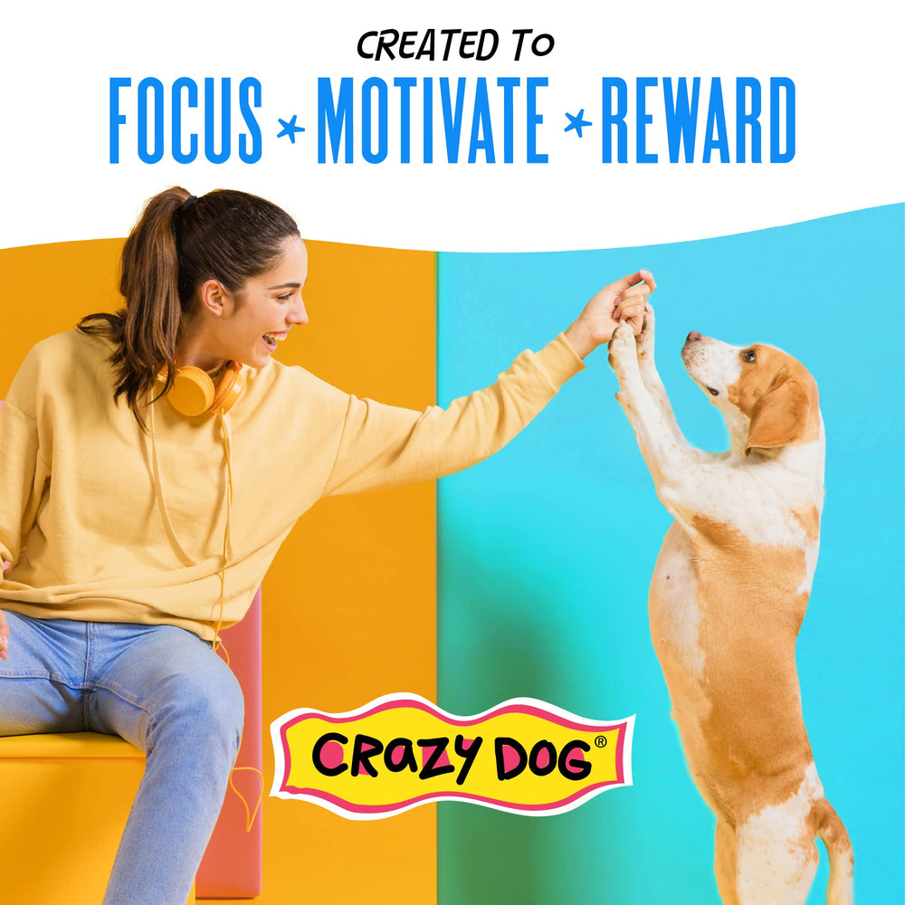 Crazy Dog Train-Me ingredientes-limpios-sin-maiz-ni-soja, opción limpia para el entrenamiento.