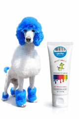 Crazy Liberty tinte permanente para pelo de perros y caballos en azul claro, brillo duradero.