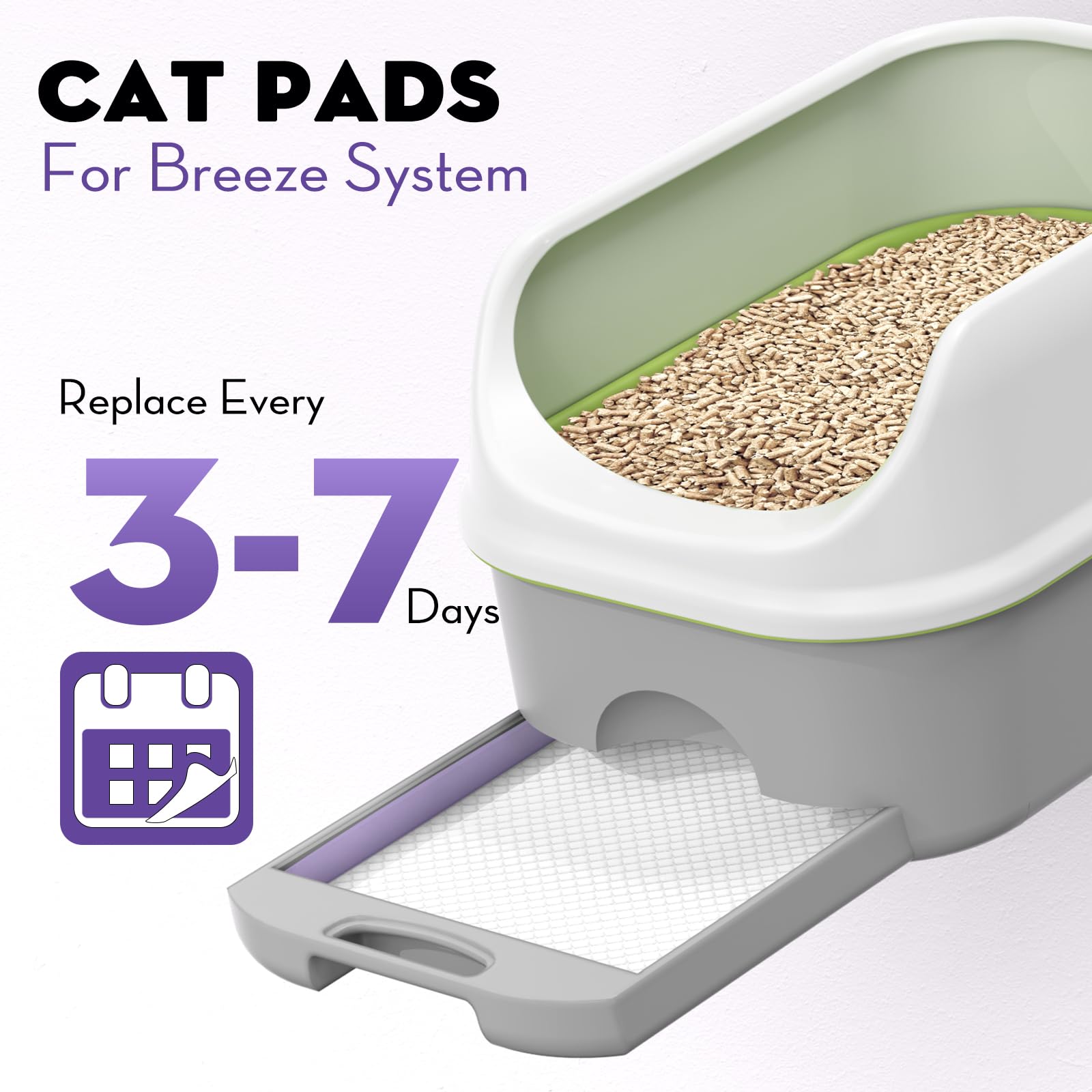 Croci Cat Pads lavanda: aroma suave para una caja más fresca
