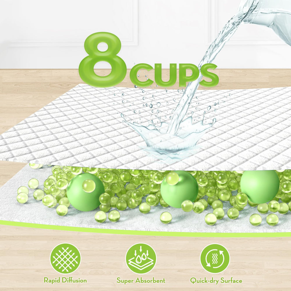 Croci Pee Pads en empaque colorido para una llegada lista para usar