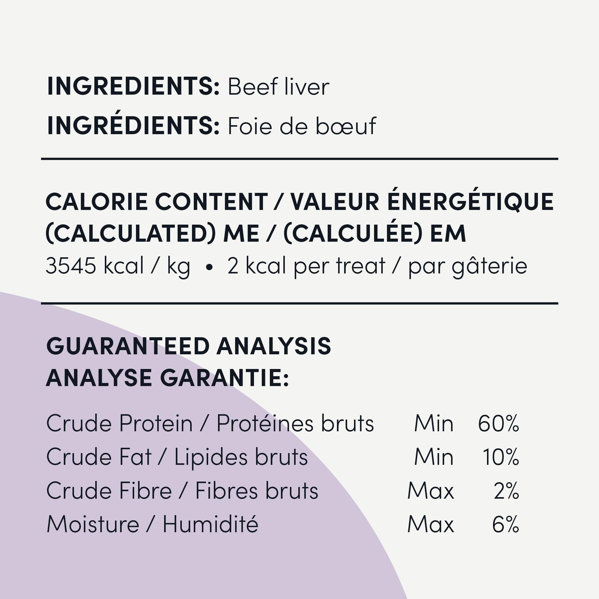 Crumps' Naturals: Cocina artesanal, lotes pequeños de bocados de hígado.