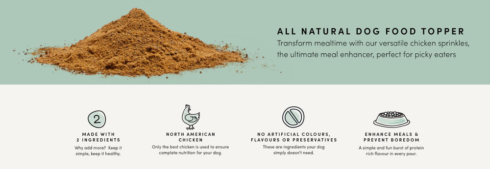 Crumps Naturals pasta dental para perros, sabor a pollo y limpieza bucal.