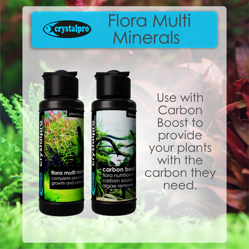 Crystalpro Flora Multi Minerals, couleurs des feuilles plus vives sans exce8s