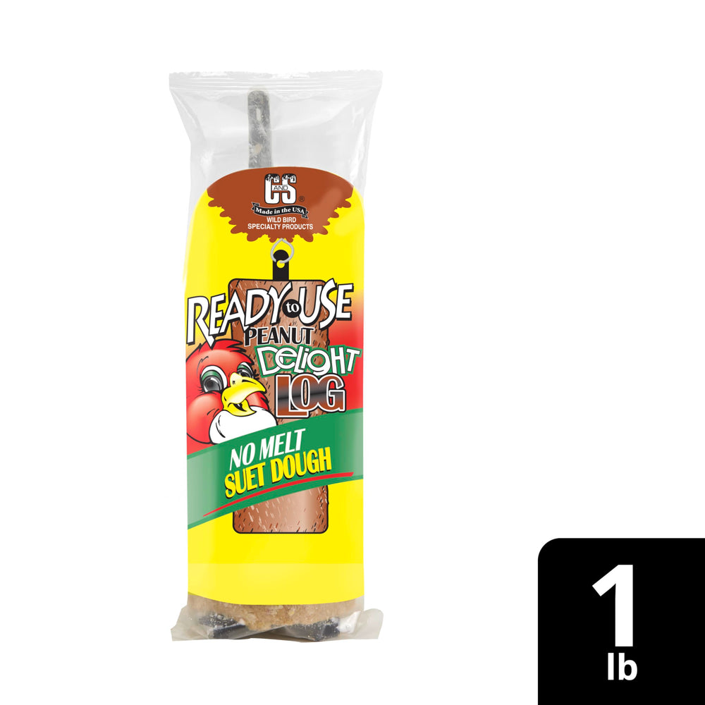 C&S Peanut Delight No Melt Log hecho en eeuu