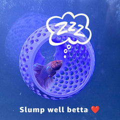 CTWPets Betta Bulb Hide 2.0, cueva lateral para refugio seguro en acuarios.