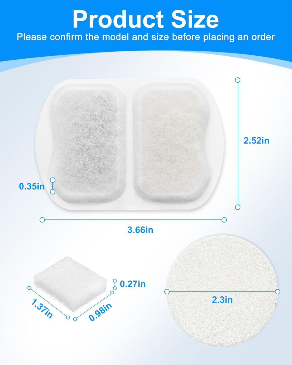 Filtración en 5 capas Cunina para agua de perro
