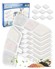 Filtro Cunina para fuente de gatos, compatible PW03 PW04, mejora la pureza del agua.