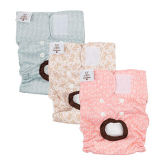 CuteBone panales para perra, interior absorbente previene derrames