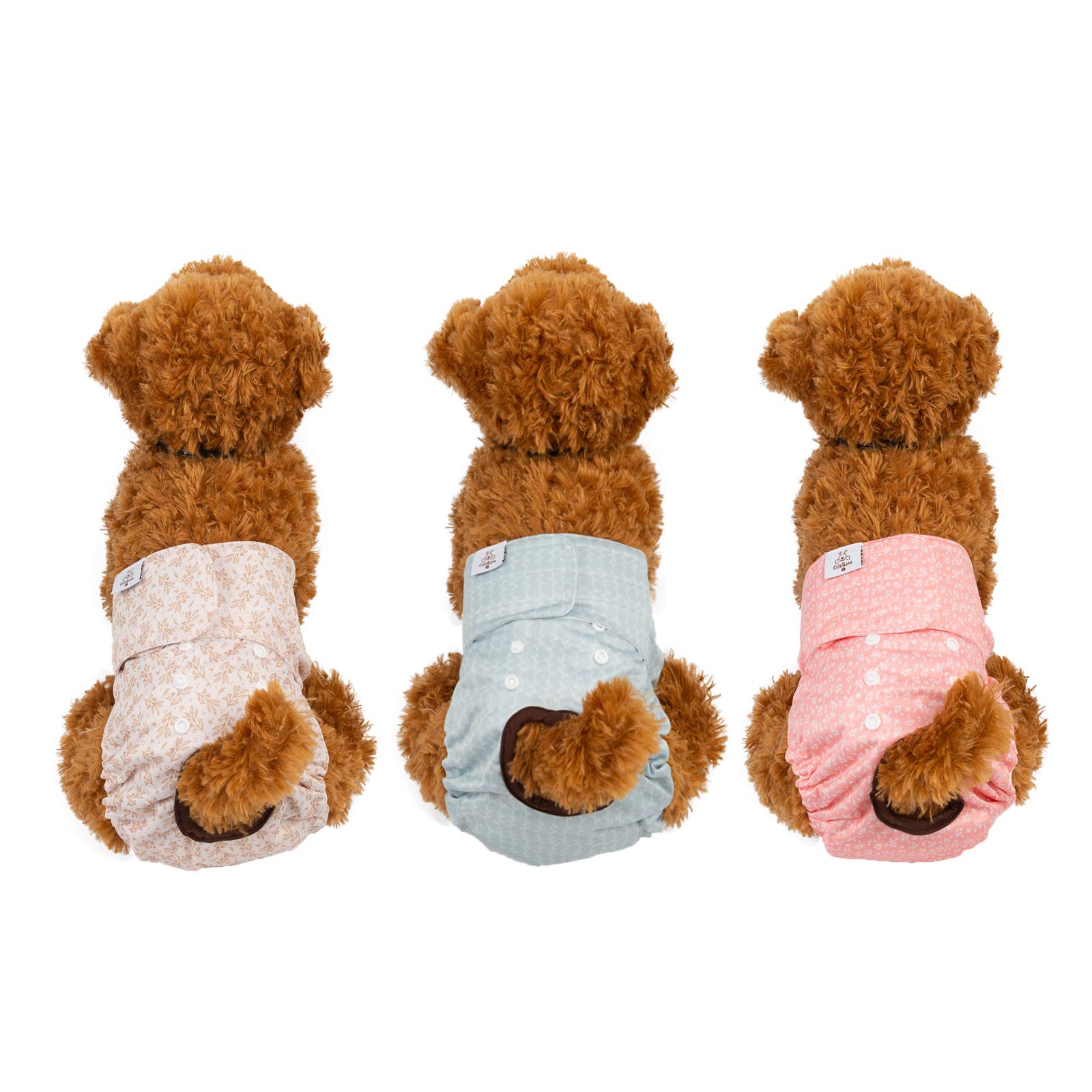 CuteBone panales para perra, lavables y duraderos