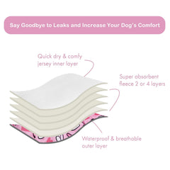 CuteBone incorpora absorbente integrado para evitar manchas en casa