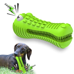 Cutiful jouet gator indestructible pour chiens mordeurs, jeu durable et sûr.
