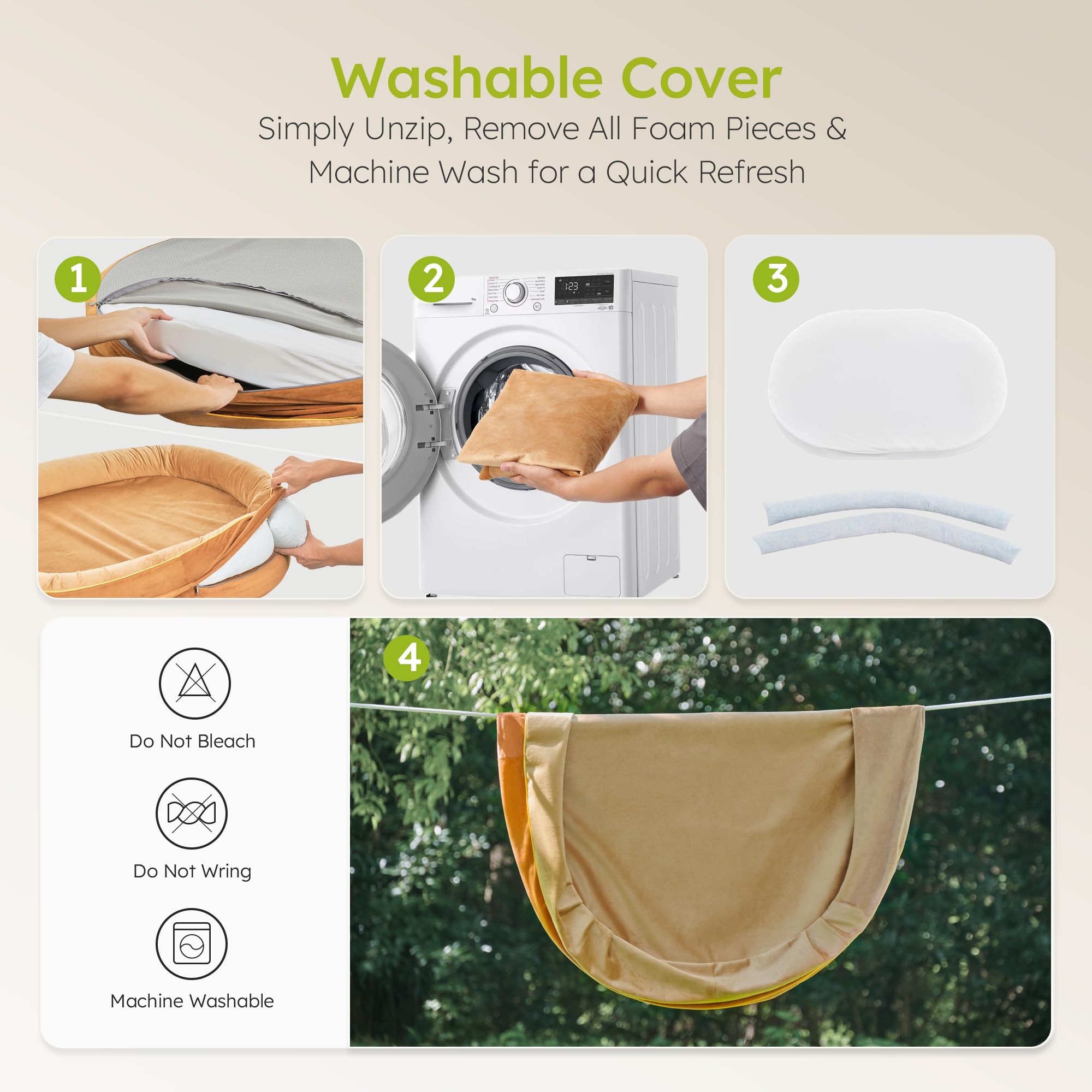 Base antideslizante CWAWZ que mantiene la cama estable