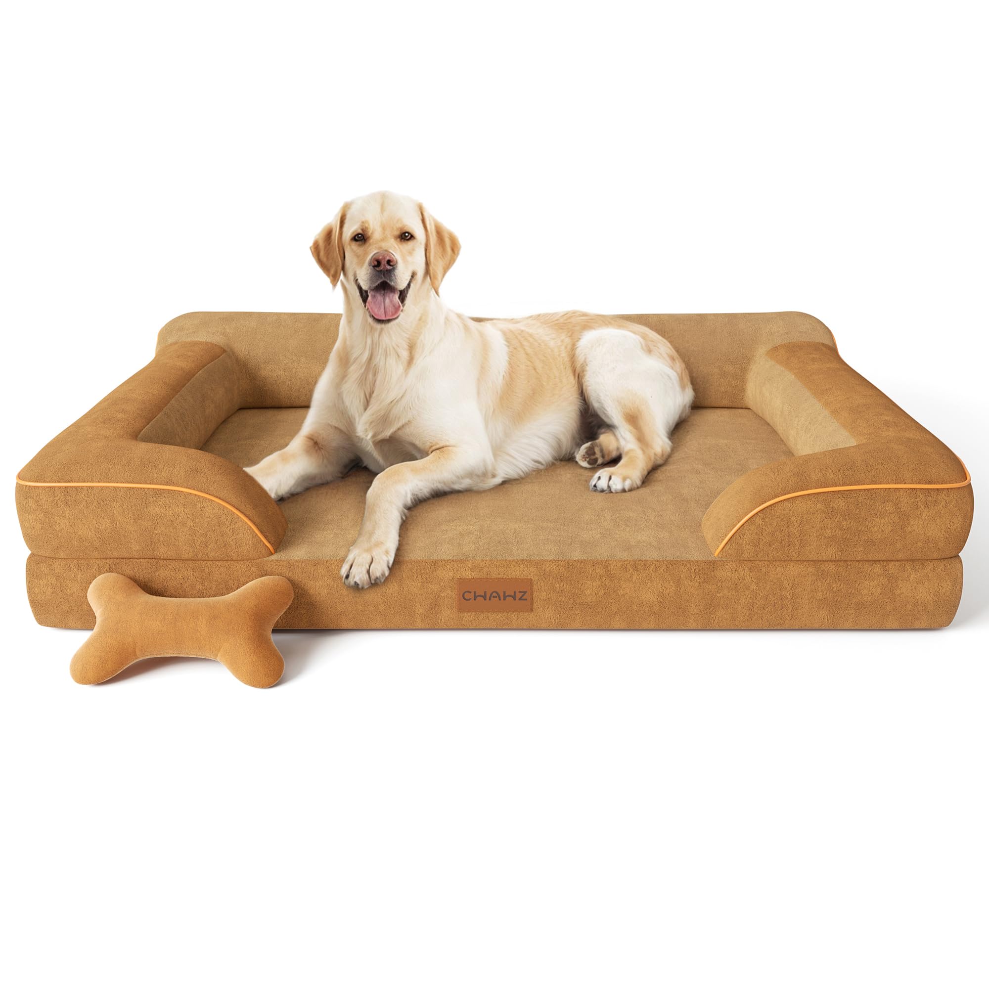 CWAWZ cama perro grande ortopédica ofrece soporte para articulaciones durante el descanso