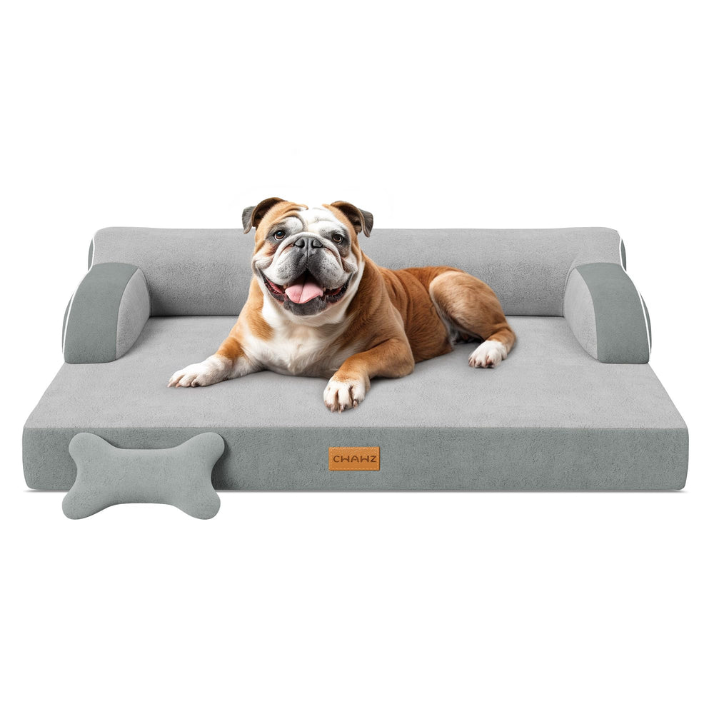 CWAWZ cama ortopédica grande para perros con soporte estable