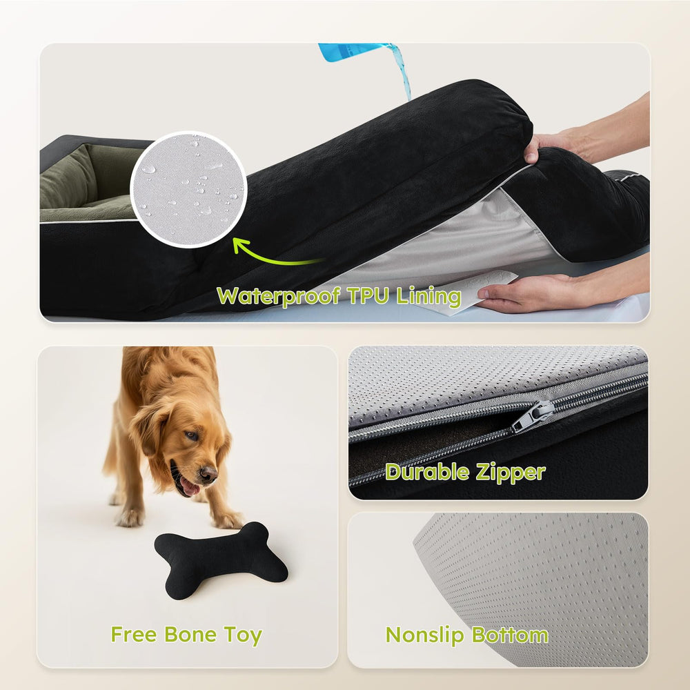 CWAWZ cama XXL juguete hueso: entretenimiento y estimulación para tu mascota.