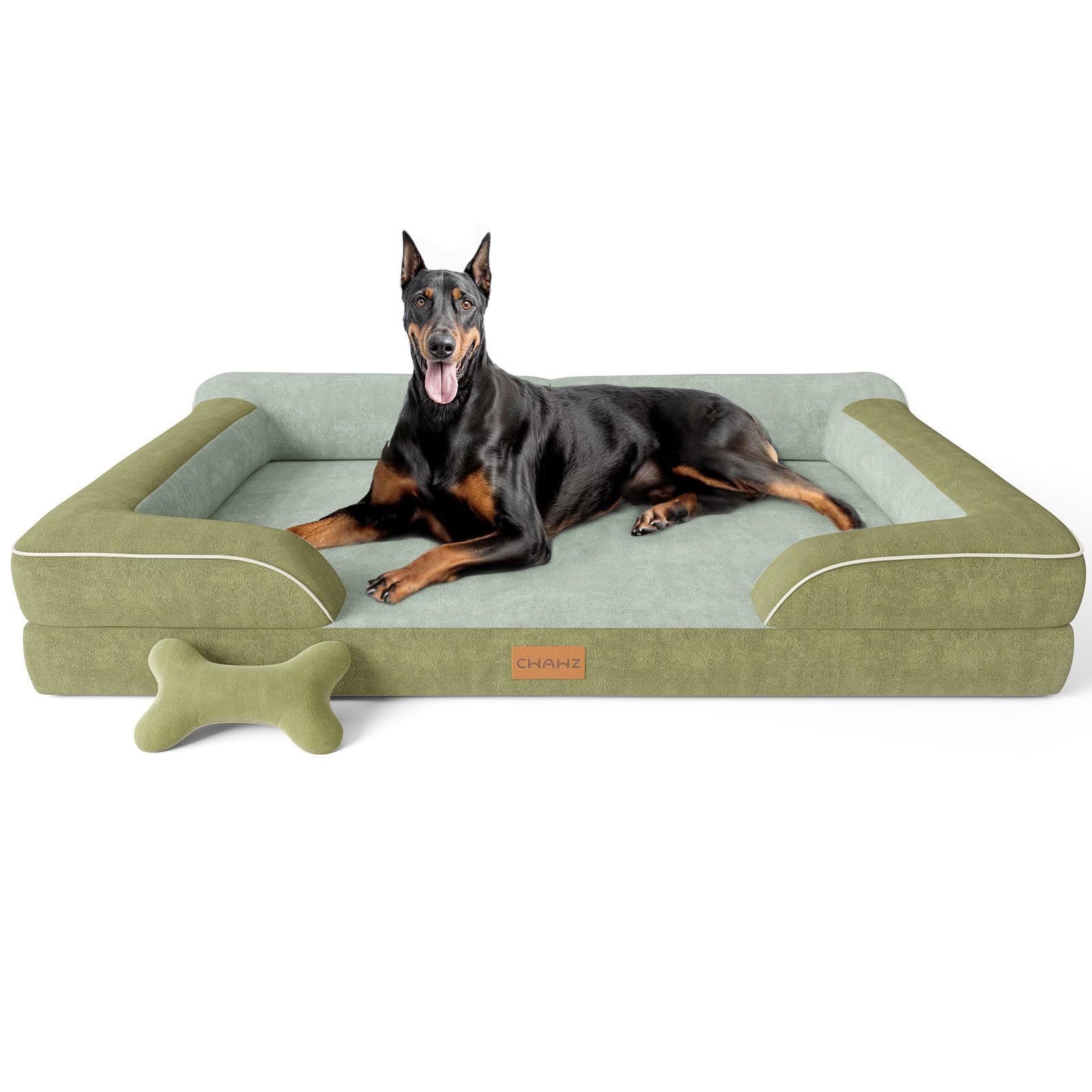 CWAWZ cama-perro-xl-ortopedica: soporte para articulaciones durante el descanso.