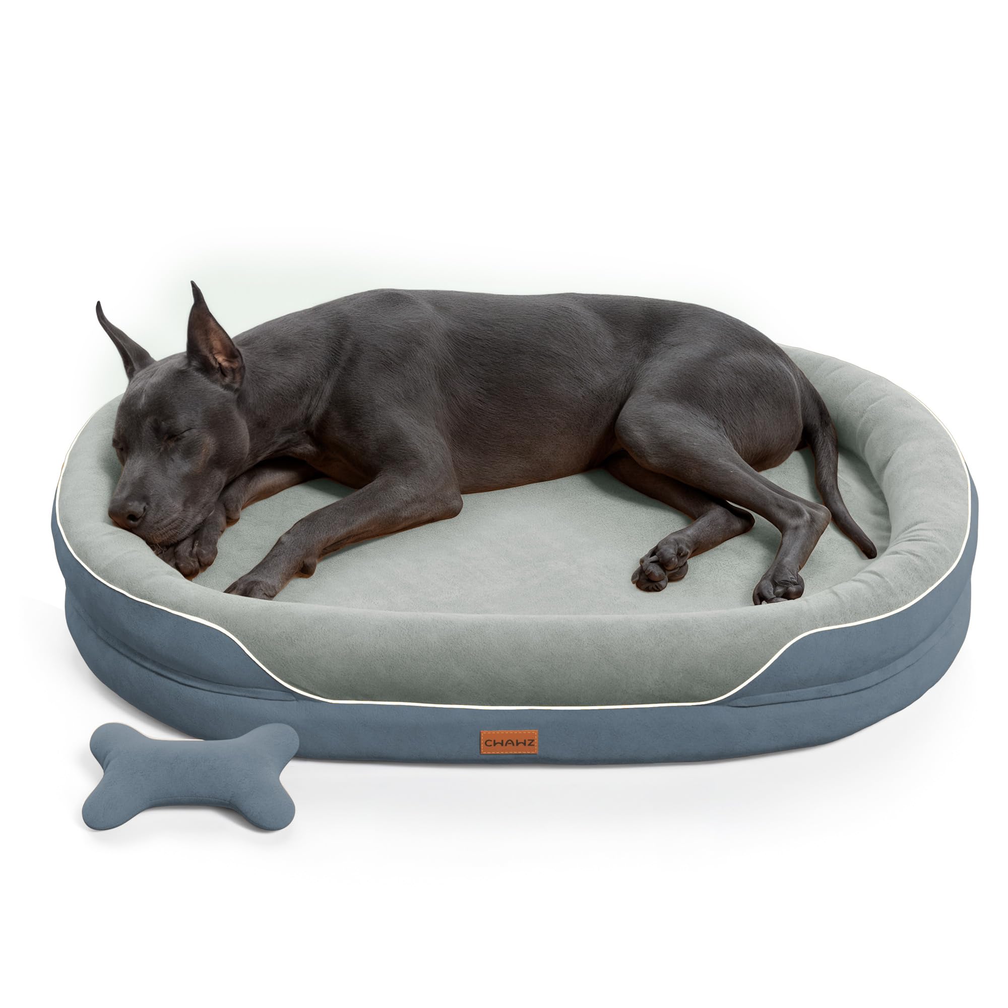 CWAWZ cama-perro-xxl con espuma memoria para articulaciones y descanso profundo.