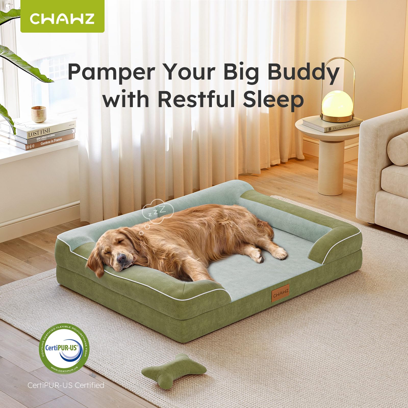 CWAWZ funda desmontable y lavable facilita la limpieza diaria.