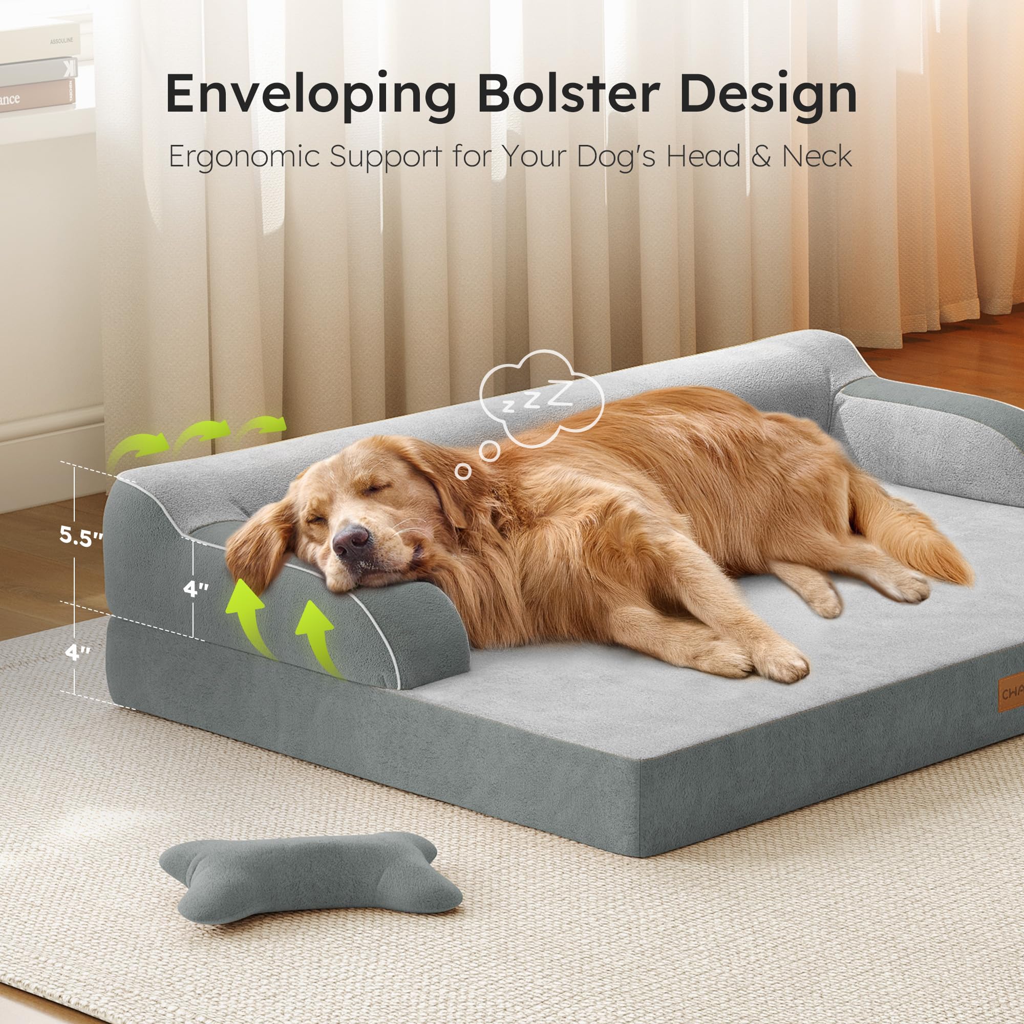 CWAWZ funda lavable en máquina para cama de perro
