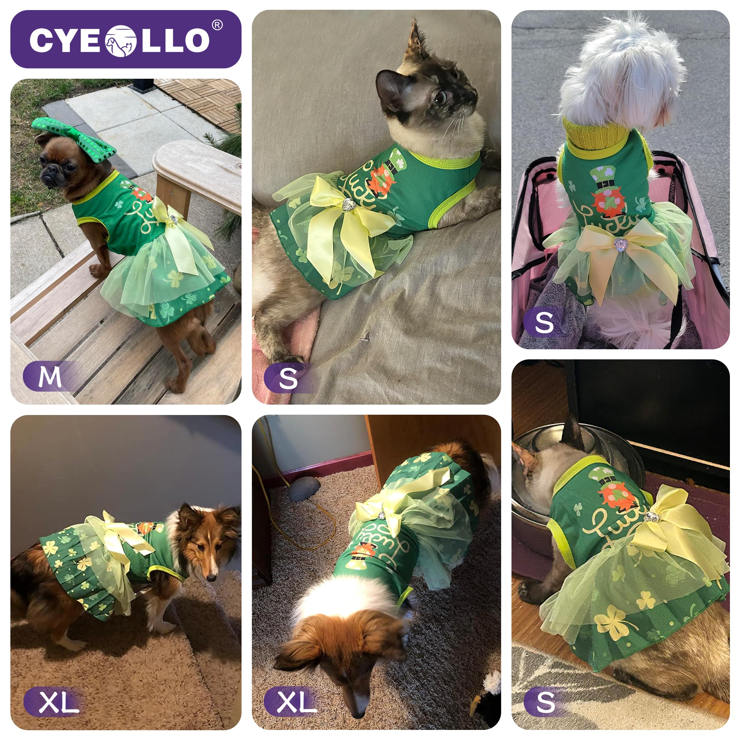 Vestido verde Cyeollo lavable a máquina, fácil de limpiar.
