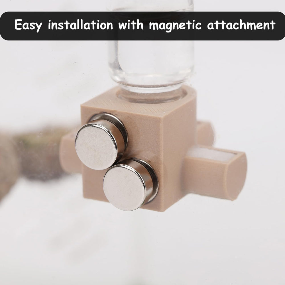 Daerky dispensador de agua para animales arbóreos pequeños: fuente estable para beber.