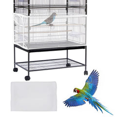 Daoeny cobertor jaula para aves, protege polvo y mantiene área limpia.