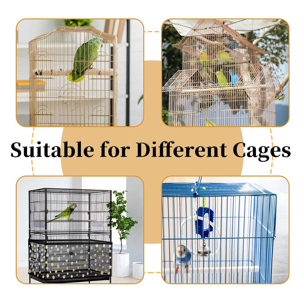 Daoeny noir élégant s adapte à la plupart des cages et intérieurs.