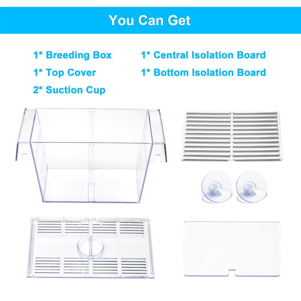 DaToo caja de cría para acuario, garantía anual y servicio profesional.