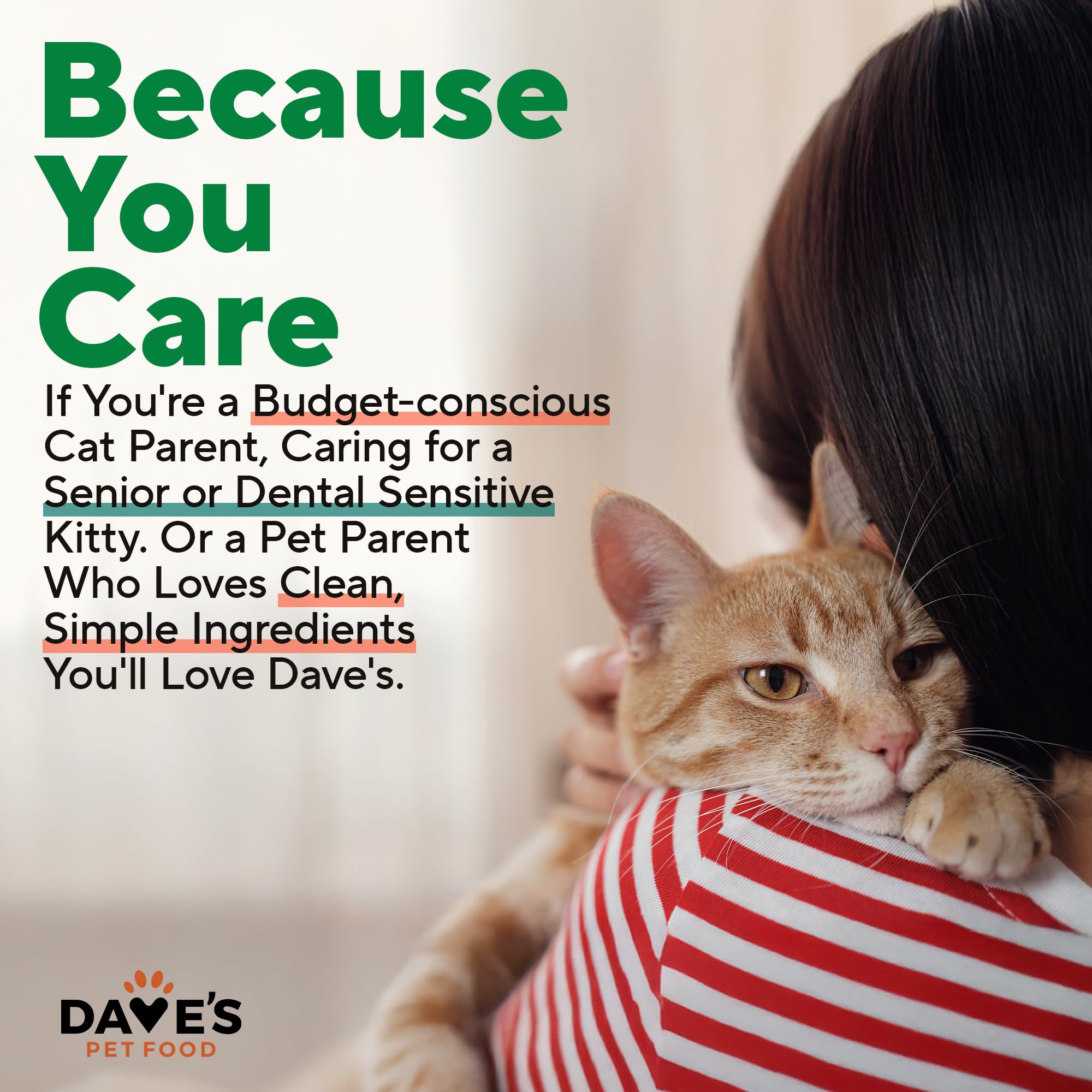 Dave's Pet Food hecho en USA, calidad y procedencia confiables.