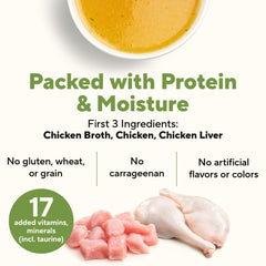 Dave's Pet Food: ingredientes naturales sin grano para una dieta clara.