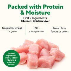 Dave's Pet Food sin grano, ideal para dietas limitadas con proteína de calidad.