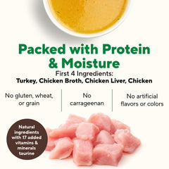 Dave's Pet Food Pate, ingredientes de calidad, sin granos.