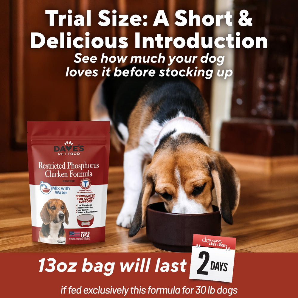 Dave's Pet Food: fórmula sin receta para manejo renal