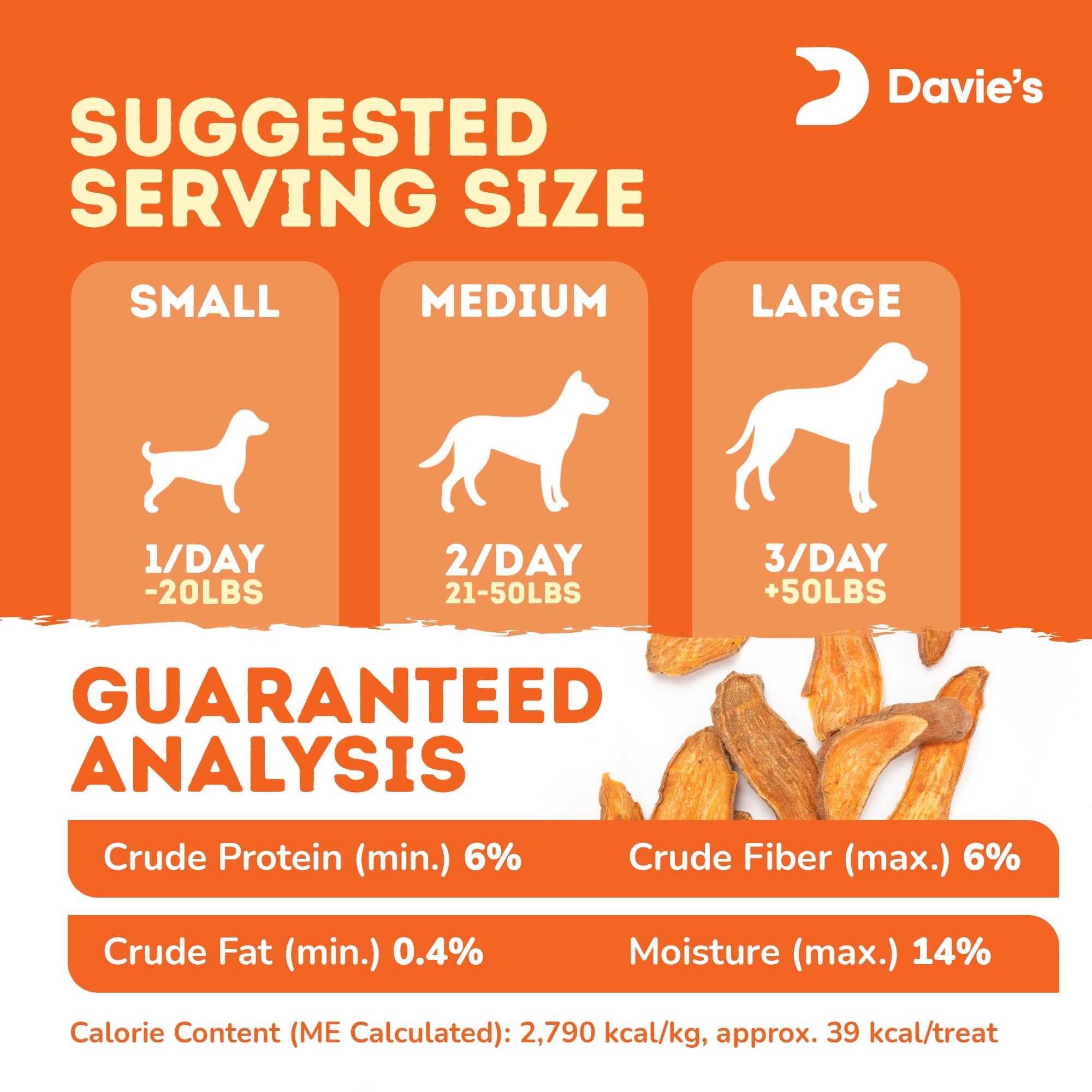 Davie's Naturals nutrientes y vitaminas, apoyo a una dieta equilibrada