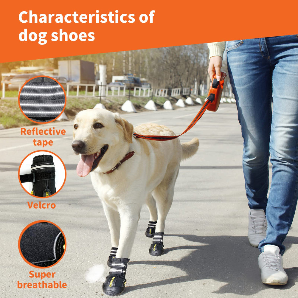 DcOaGt Bota protección patas invierno: seguridad ante hielo y sal.