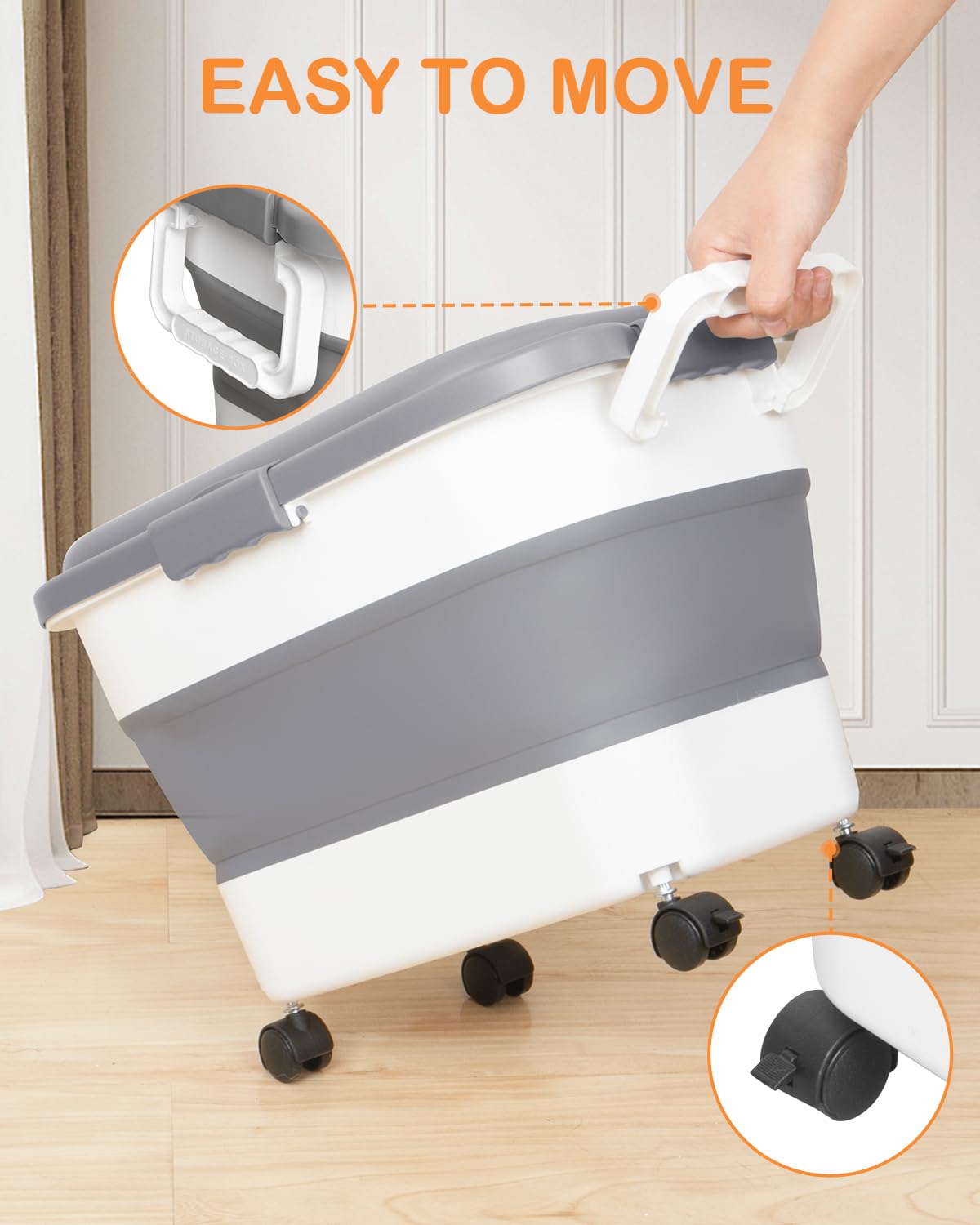 DDMOMMY Capacidad de 23 libras para perros y gatos.