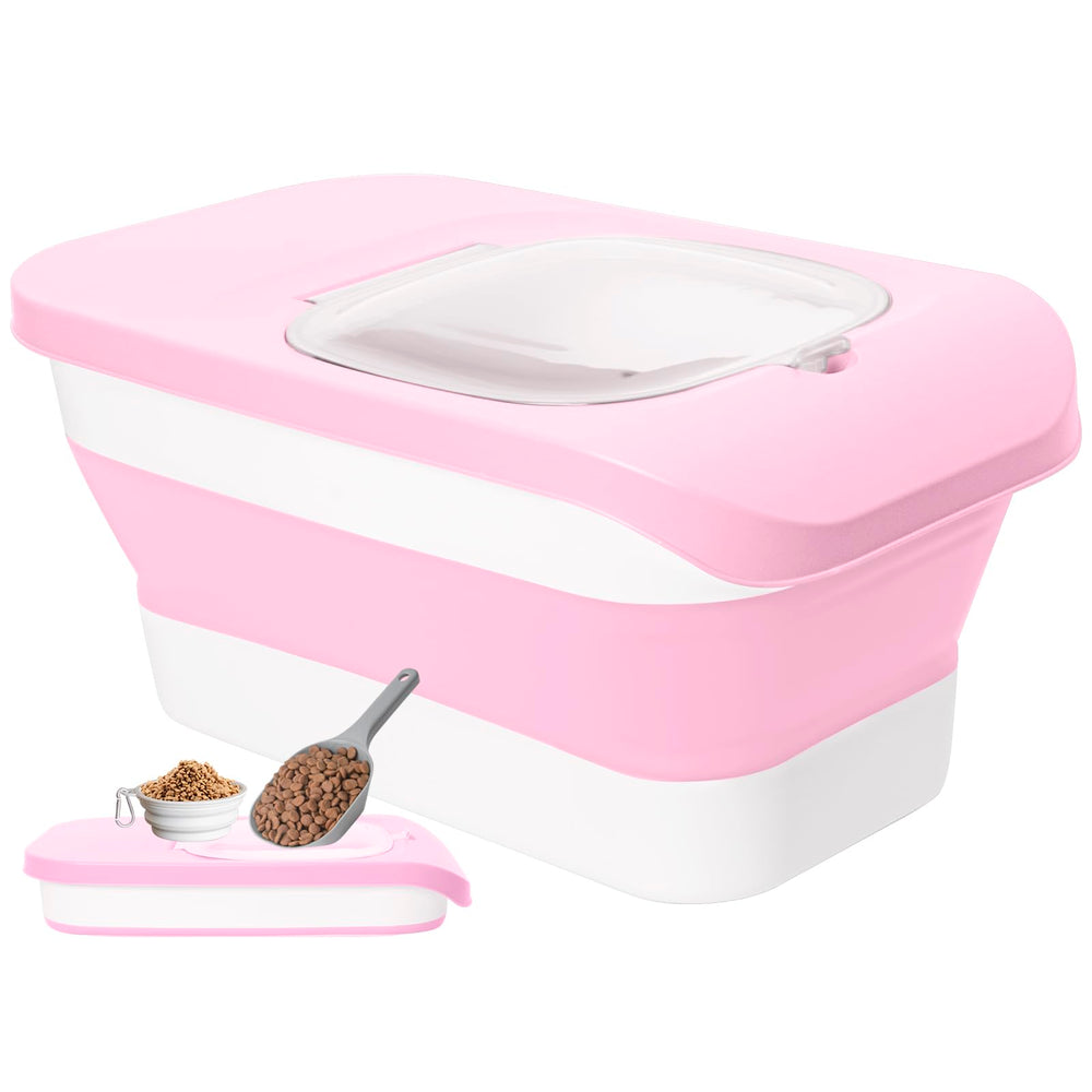 Contenedor DDMOMMY para alimento de perros, capacidad de 13 libras, permanece fresco