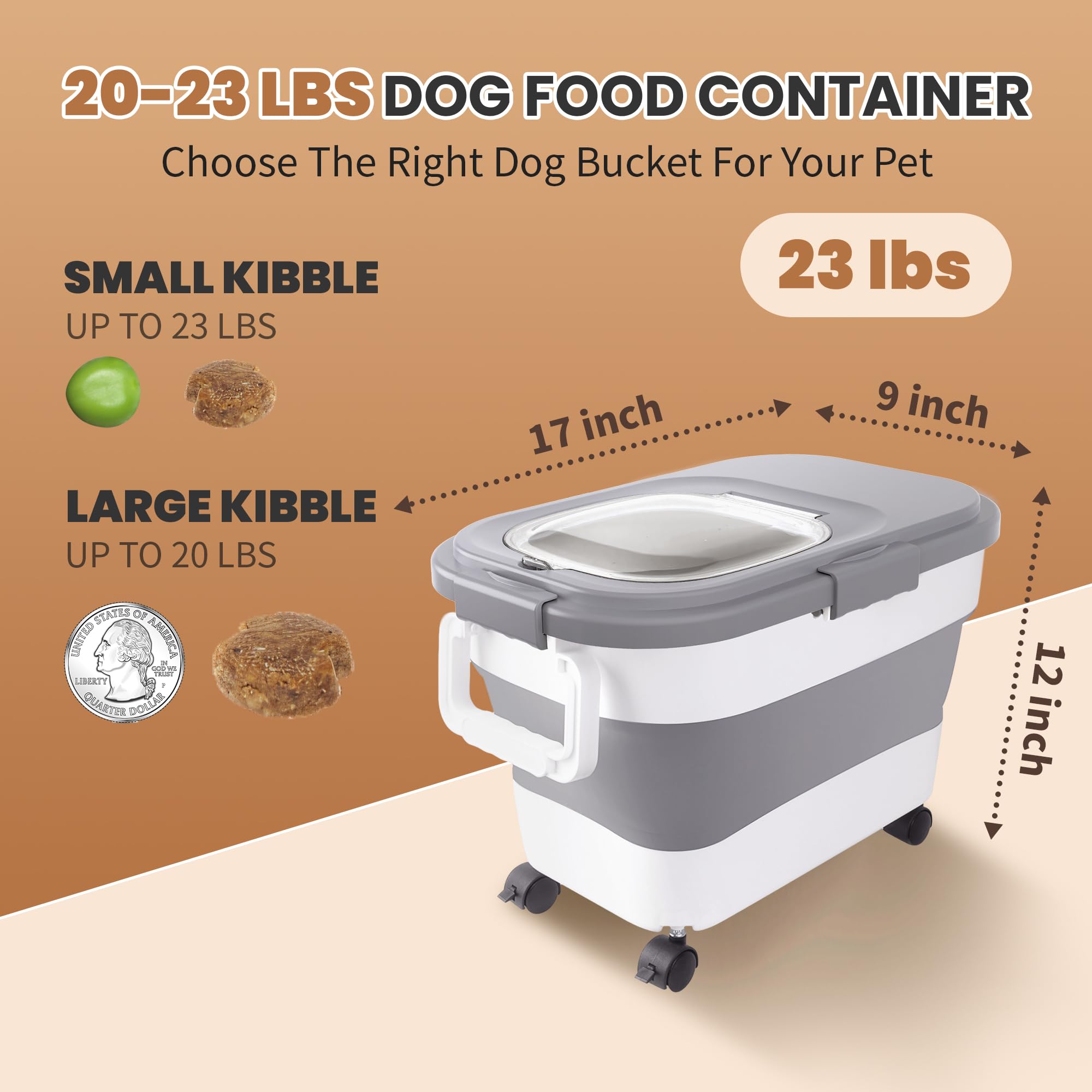 DDMOMMY Contenedor plegable para comida facilita almacenamiento y traslado.